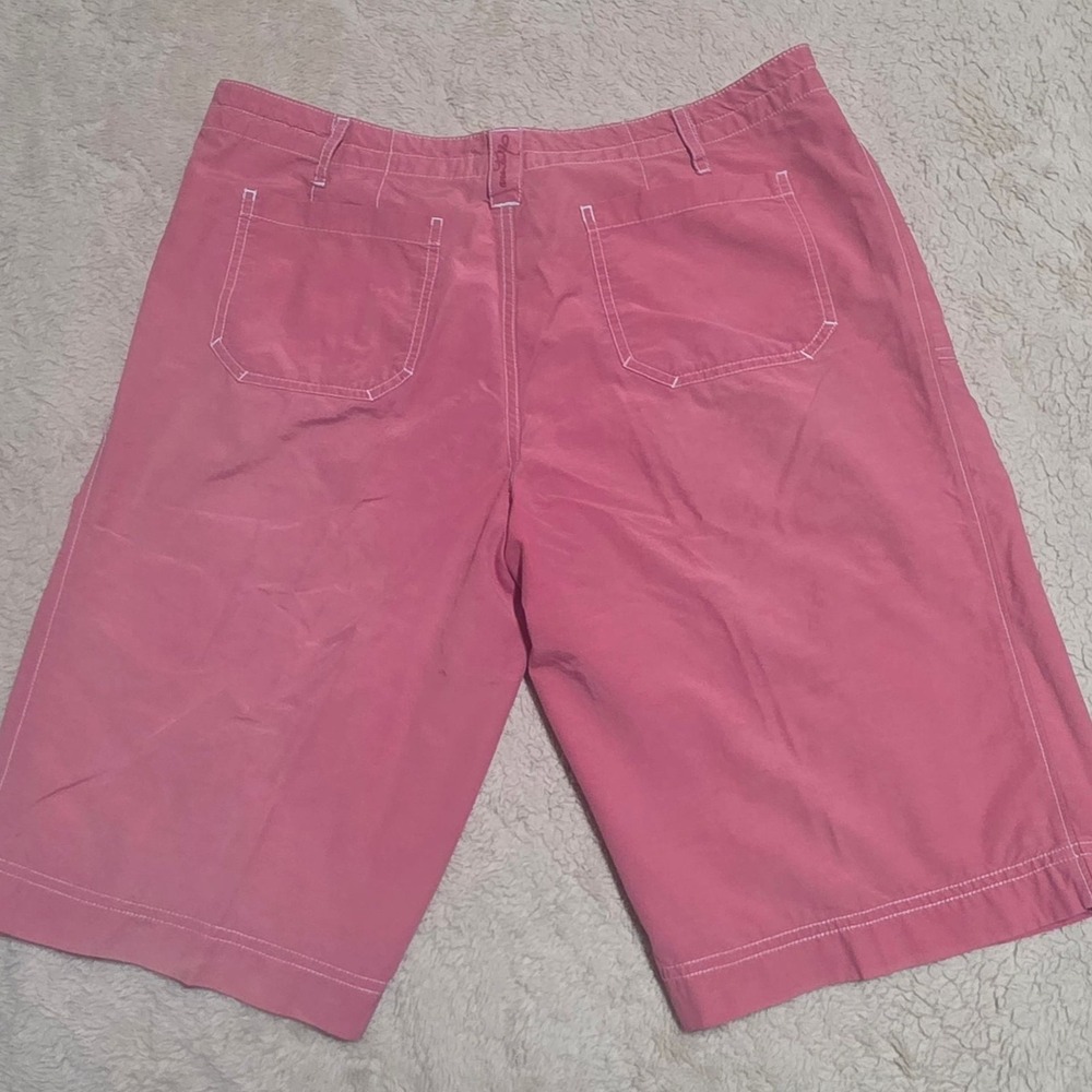 Aventura Clothing Women's Size 10 Pink Cotton Blend Casual Shorts - Picture 3 of 6